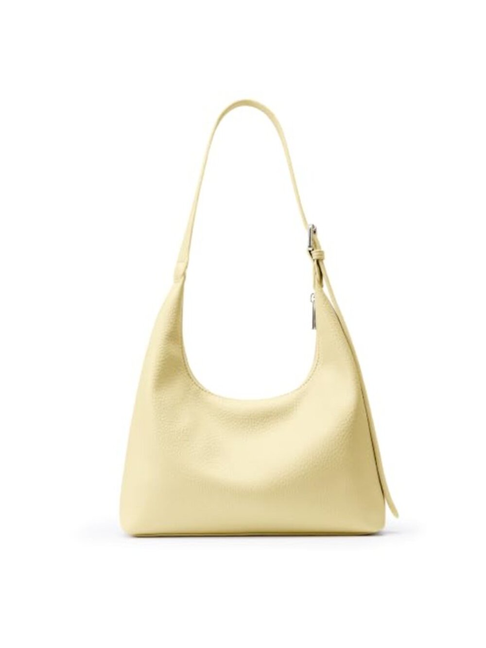 Vegan Leather Crescent Hobo Tote Shoulder Bag Crossbody Handbag